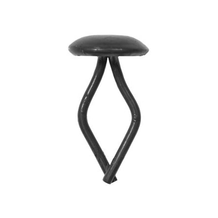 Auveco TRIM CLIPS 17/32 HD DIA - BROWN, 100PK 1202